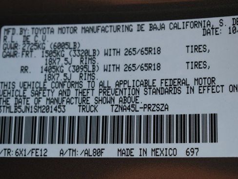 New 2025 Toyota Tacoma TRD Sport image 15