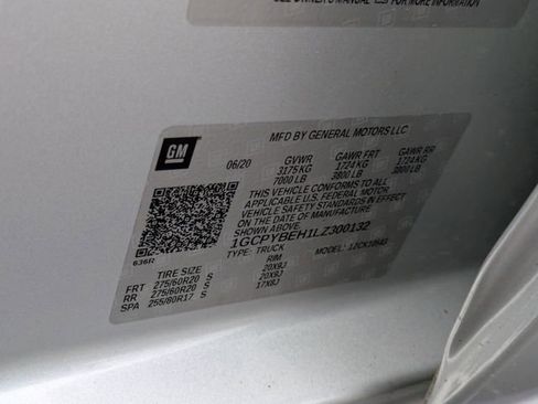 Used 2020 Chevrolet Silverado 1500 Custom w/ Custom Value Package image 29