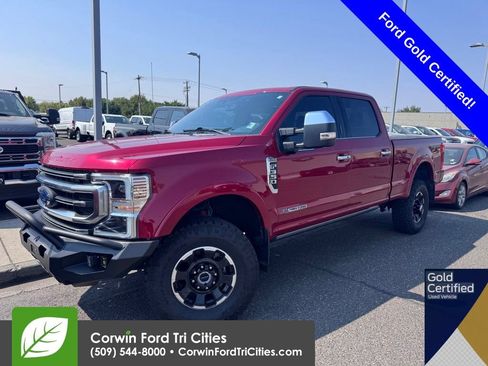Used 2021 Ford F350 Platinum w/ Tremor Off-Road Package AWD/4WD image 9