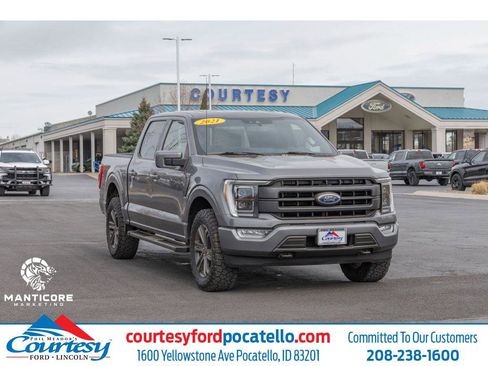 Used 2021 Ford F150 Lariat w/ Equipment Group 502A High image 1