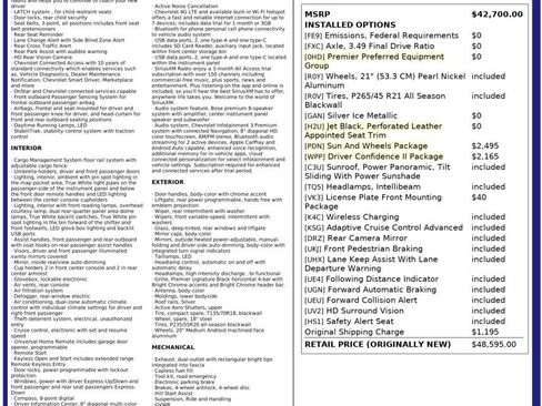 Used 2019 Chevrolet Blazer Premier w/ Sun and Wheels Package image 2