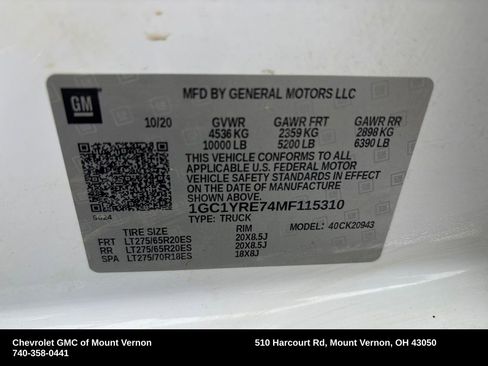 Used 2021 Chevrolet Silverado 2500 High Country w/ Z71 Off-Road Package image 31