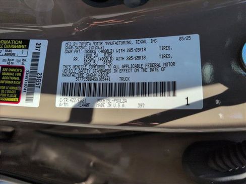 Used 2025 Toyota Tundra TRD Pro AWD/4WD image 27