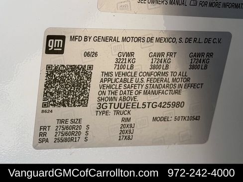 New 2026 GMC Sierra 1500 AT4 w/ AT4 Premium Package AWD/4WD image 25