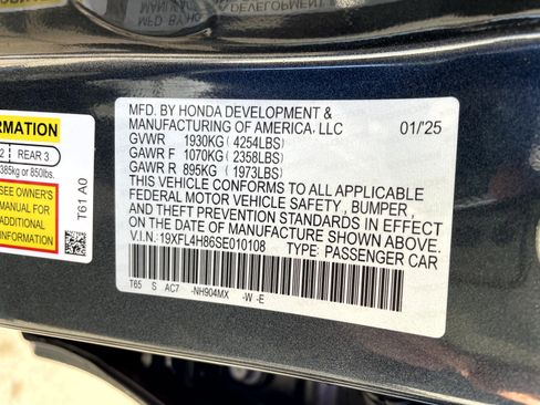 Used 2025 Honda Civic Sport image 21