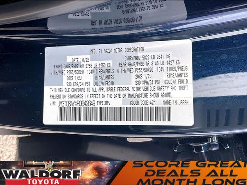 Used 2023 MAZDA CX-9 Touring Plus image 38