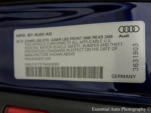 Used 2022 Audi S5 Premium Plus w/ Premium Plus Package AWD/4WD image 37