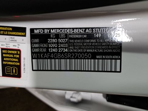 Certified 2025 Mercedes-Benz C 300 Sedan image 39