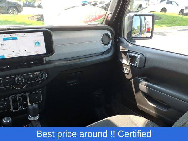 Certified 2025 Jeep Wrangler Unlimited Sport AWD/4WD image 13
