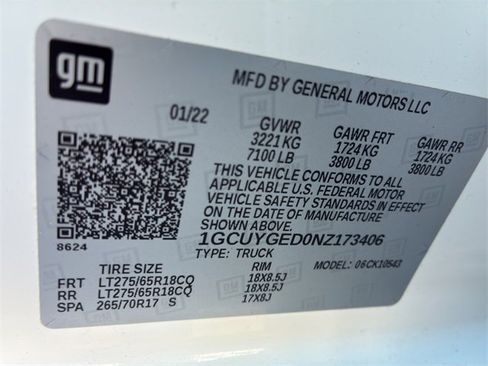 Certified 2022 Chevrolet Silverado 1500 LTZ w/ LTZ Convenience Package II image 21