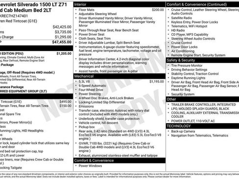 Used 2017 Chevrolet Silverado 1500 LT w/ All Star Edition image 10