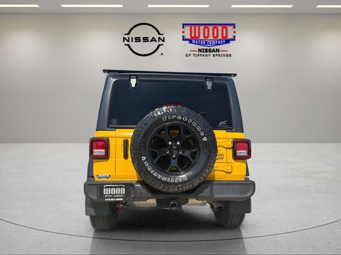 Used 2021 Jeep Wrangler Unlimited Sport AWD/4WD image 3
