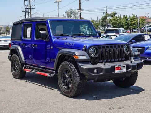 Certified 2020 Jeep Wrangler Unlimited Sport AWD/4WD image 3