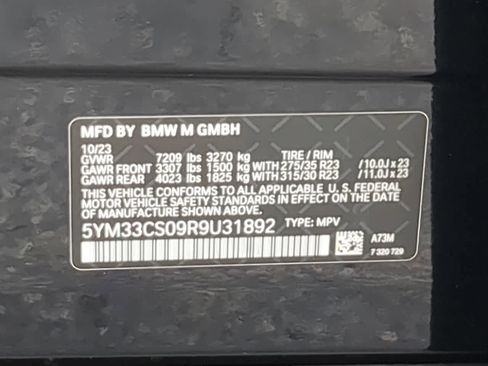 Used 2024 BMW XM Label Red w/ M Driver's Package image 34