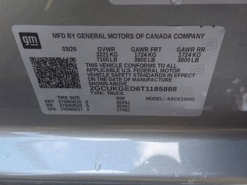 New 2026 Chevrolet Silverado 1500 LTZ AWD/4WD image 35