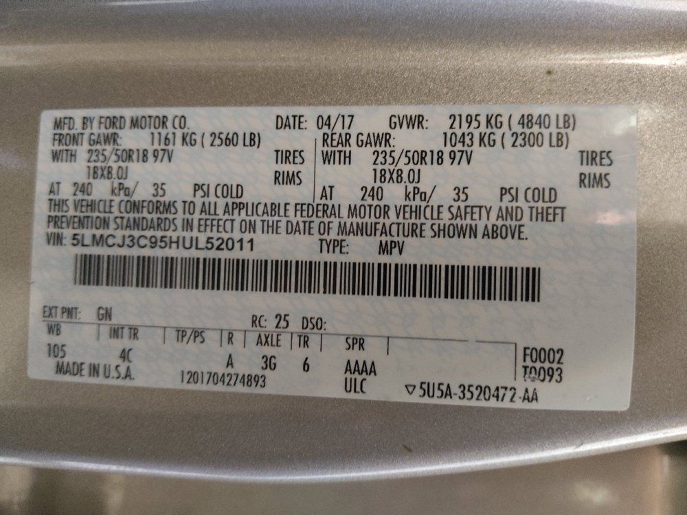 Used 2017 Lincoln MKC Reserve FWD image 33