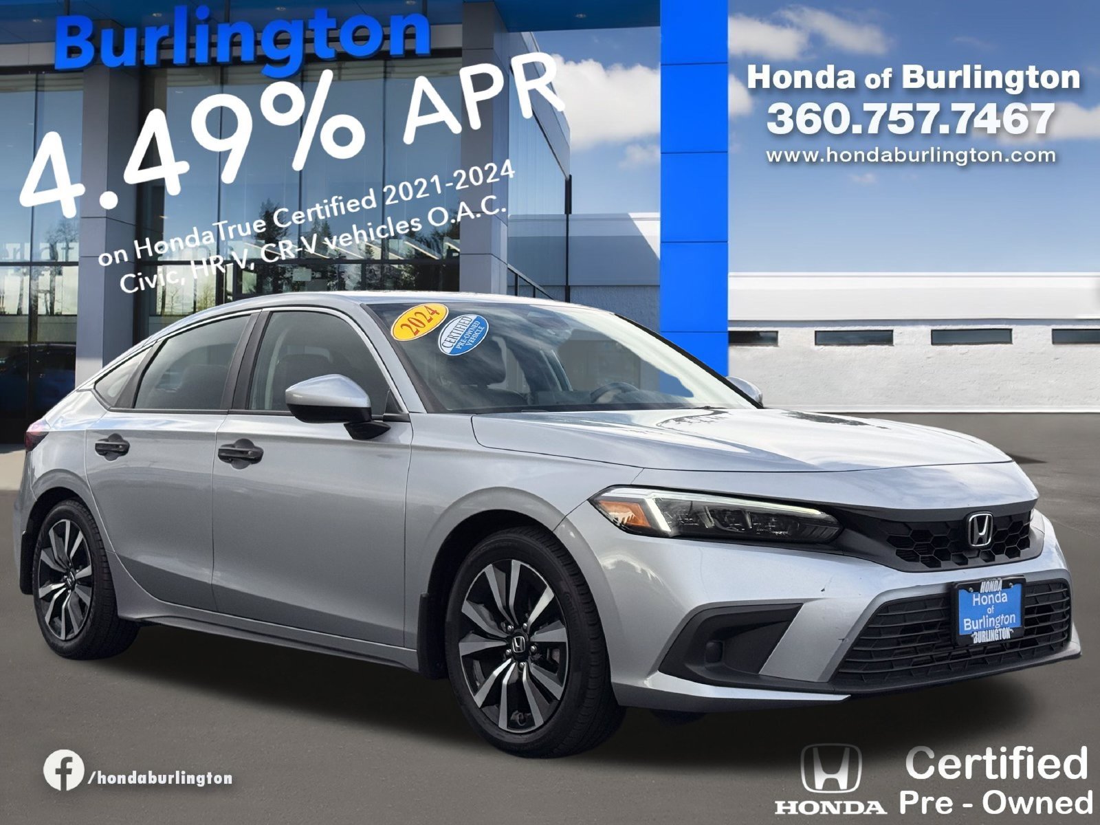 Used 2024 Honda Civic EX-L image 10