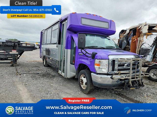 Used 2019 Ford E-450 and Econoline 450 Super Duty w/ Shuttle Bus Prep Package RWD image 5