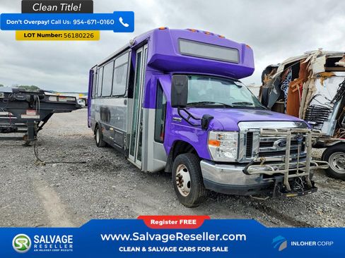 Used 2019 Ford E-450 and Econoline 450 Super Duty w/ Shuttle Bus Prep Package RWD image 5