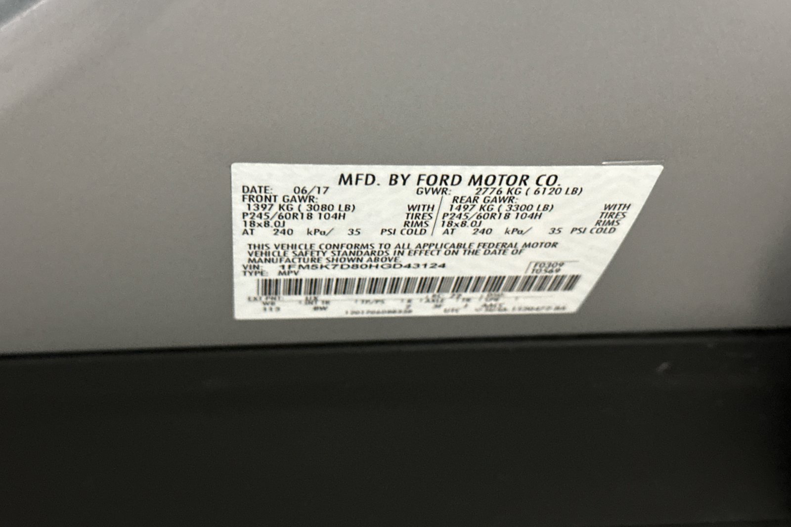 Used 2017 Ford Explorer XLT FWD image 54