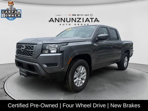 Certified 2022 Nissan Frontier SV w/ Technology Package AWD/4WD image 1