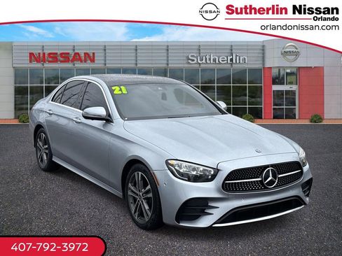 Used 2021 Mercedes-Benz E 350 4MATIC Sedan image 1
