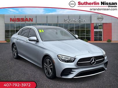 Used 2021 Mercedes-Benz E 350 4MATIC Sedan