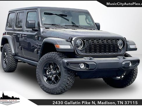 Used 2025 Jeep Wrangler Unlimited Sport S 4xe image 1