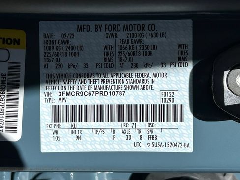 Used 2023 Ford Bronco Sport Outer Banks w/ Tech Package AWD/4WD image 30