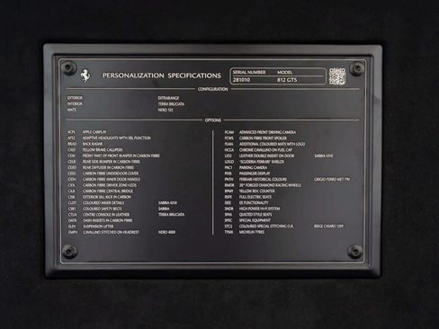 Used 2022 Ferrari 812 GTS RWD image 33