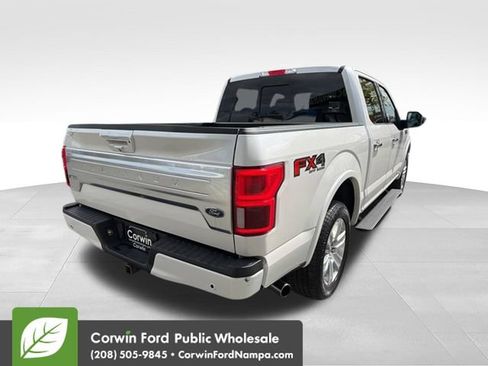 Used 2018 Ford F150 Platinum w/ Technology Package AWD/4WD image 5