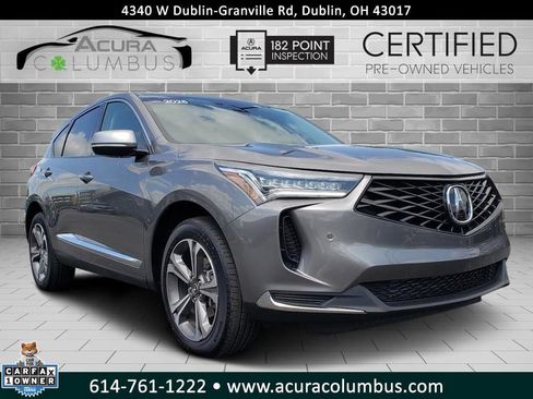 Certified 2025 Acura RDX SH-AWD w/ Technology Package image 1