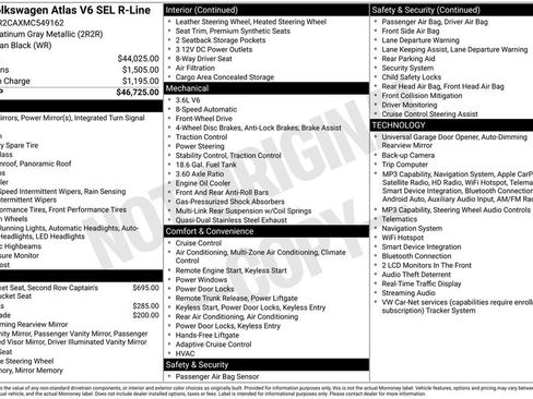 Used 2021 Volkswagen Atlas SEL R-Line FWD image 2