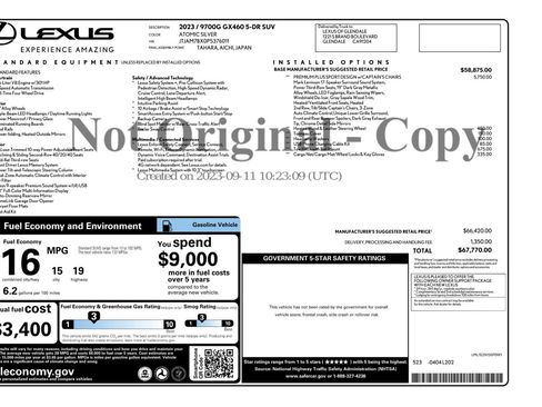 Used 2023 Lexus GX 460 Premium image 60