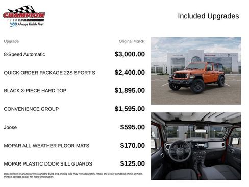 New 2026 Jeep Wrangler Unlimited Sport AWD/4WD image 6