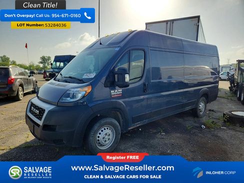 Used 2021 RAM ProMaster 3500 FWD image 1