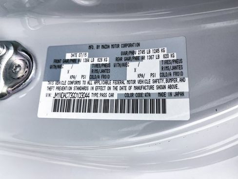 Used 2016 MAZDA MX-5 Miata Club w/ Brembo/BBS Package image 34