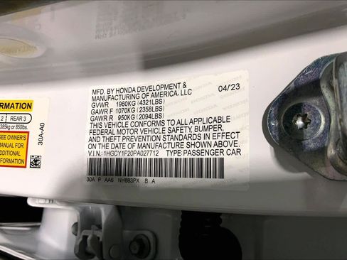 Used 2023 Honda Accord LX image 37