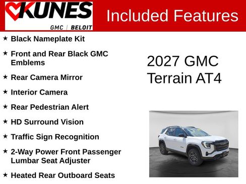 New 2027 GMC Terrain AT4 w/ Convenience Package III AWD/4WD image 3
