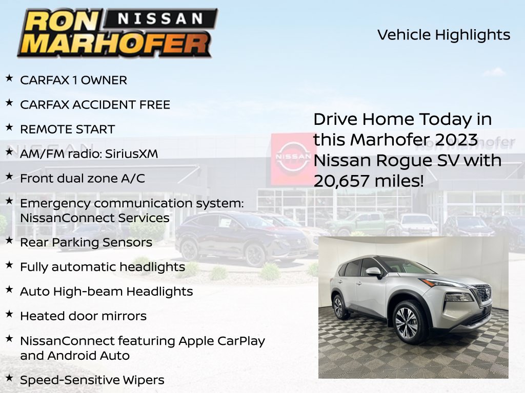 Used 2023 Nissan Rogue SV FWD image 15