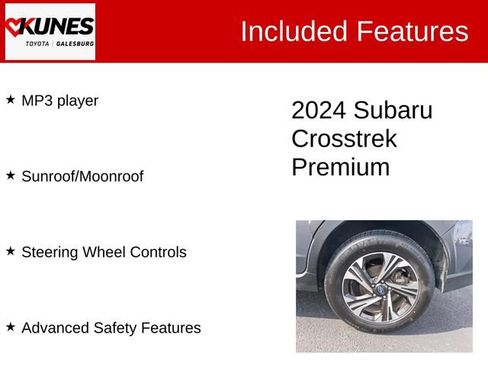 Used 2024 Subaru Crosstrek 2.0i Premium AWD/4WD image 3