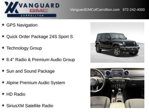 Used 2022 Jeep Wrangler Unlimited Sport w/ Sun And Sound Package AWD/4WD image 6