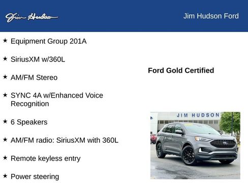 Certified 2024 Ford Edge SEL AWD/4WD image 12
