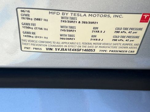 Used 2016 Tesla Model S P90D AWD/4WD image 28