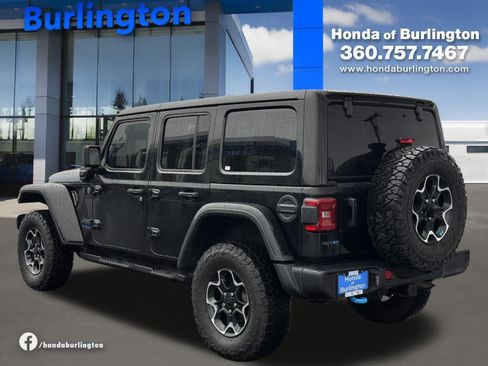 Used 2021 Jeep Wrangler Unlimited Rubicon 4xe w/ Cold Weather Group image 4