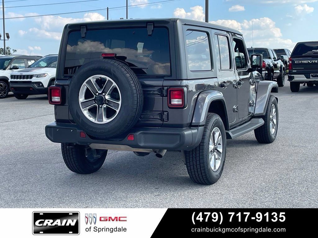 Used 2020 Jeep Wrangler Unlimited Sahara AWD/4WD image 7