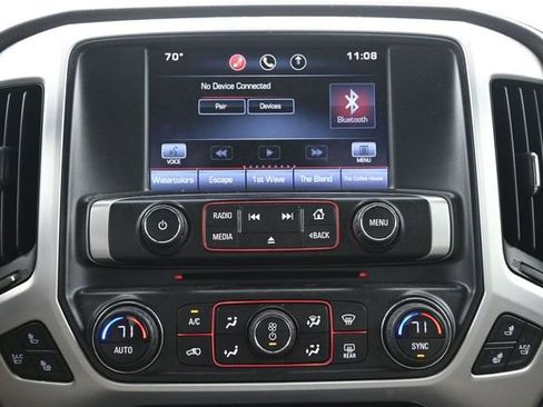 Used 2015 GMC Sierra 1500 SLT w/ SLT Crew Cab Value Package AWD/4WD image 12