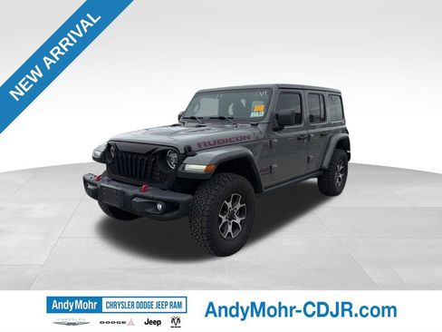 Used 2021 Jeep Wrangler Unlimited Rubicon AWD/4WD image 3