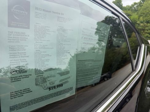 Certified 2023 Nissan Sentra SV FWD image 37