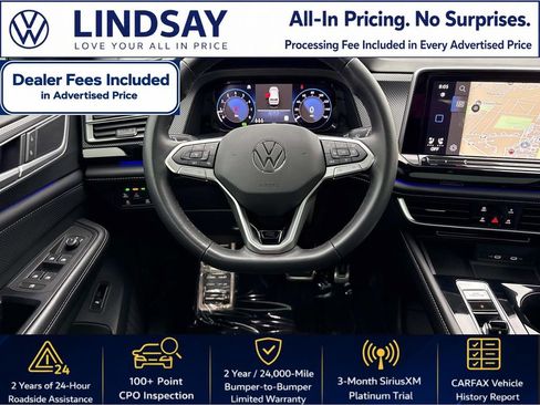 Certified 2024 Volkswagen Atlas Cross Sport SEL R-Line AWD/4WD image 14